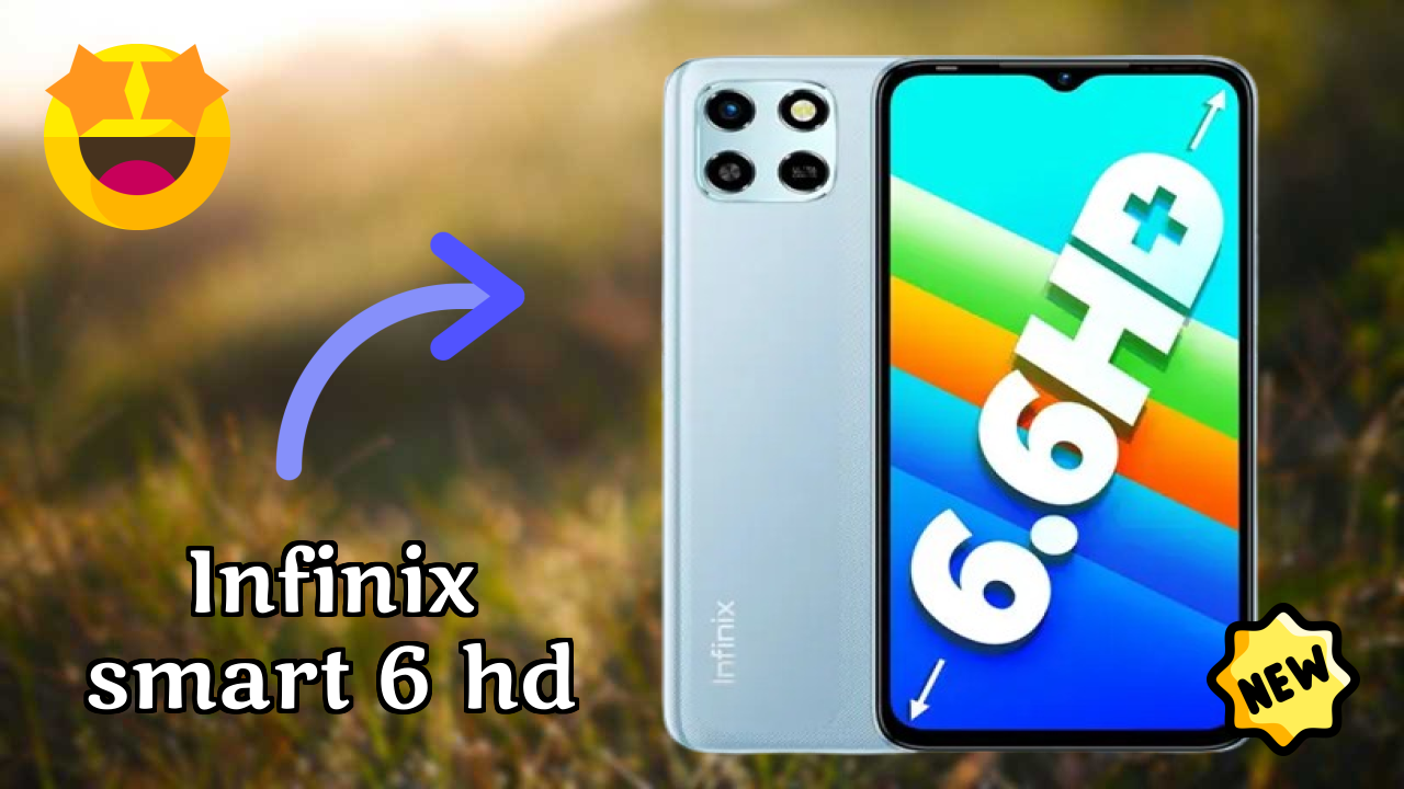 Infinix Smart 6 HD at ₹6,890 - Best Deal Available Now