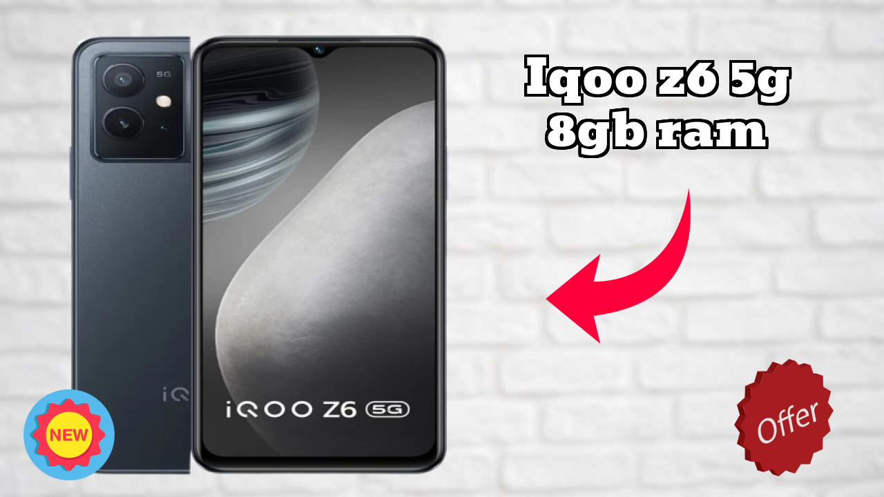 IQOO Z6 5G 8GB RAM Display Size: 6.58 Inches (16.71 Cm) Screen Review