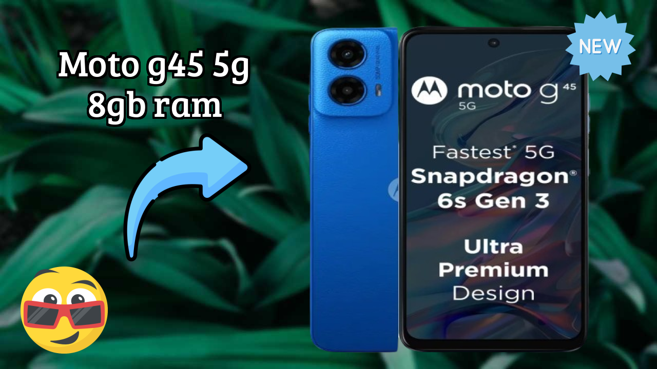 Moto G45 5G 8GB RAM Hands-On Review: Snapdragon 6s Gen 3 Performance Tested