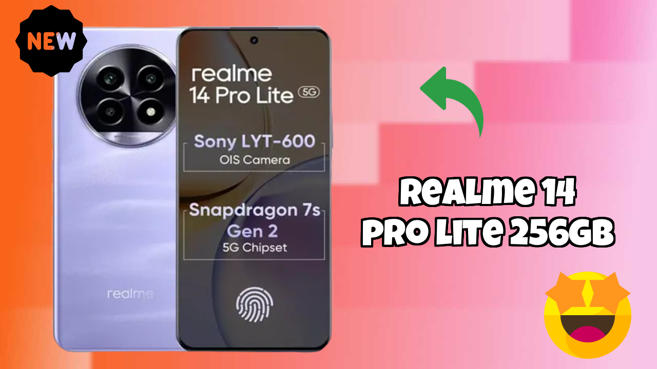 Realme 14 Pro Lite 256GB RAM Performance: 8 GB RAM Handles Heavy Tasks