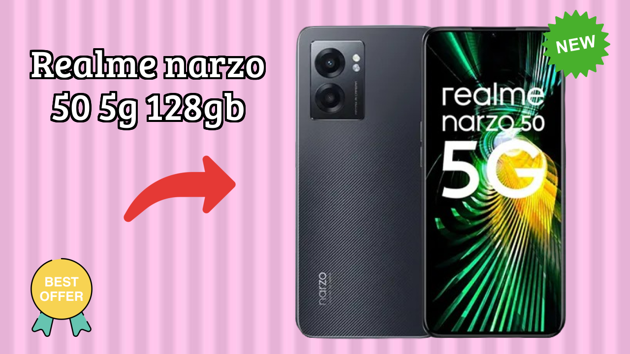 Realme Narzo 50 5G 128GB Display Review: 6.6 Inches (16.76 Cm) Screen Size
