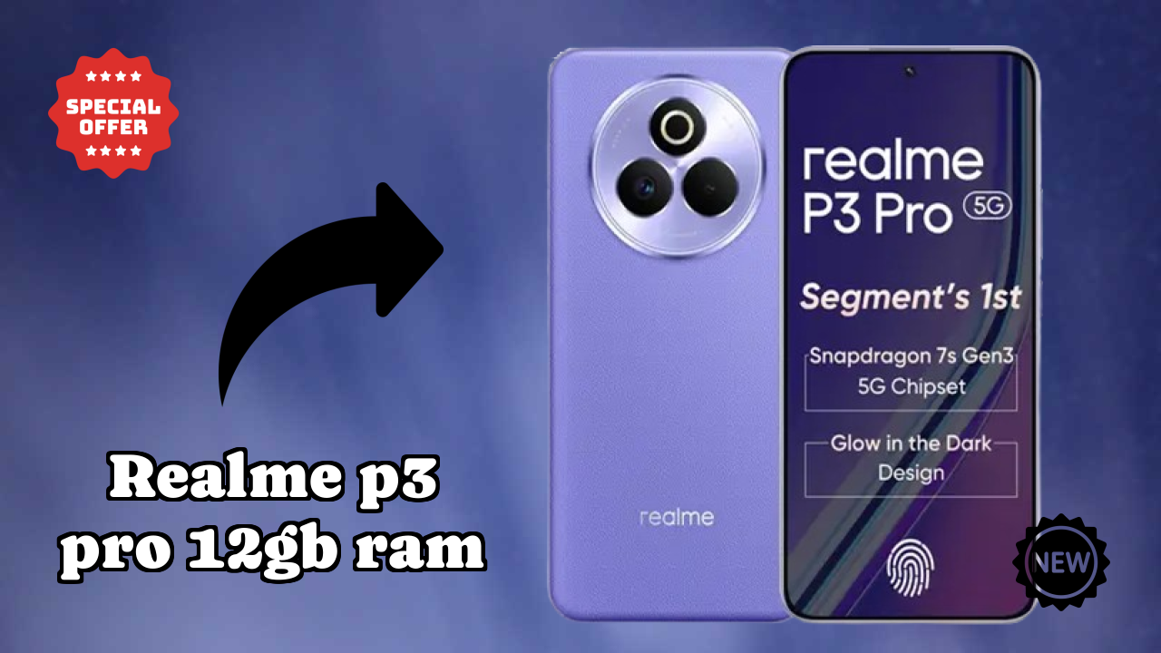 Realme P3 Pro 12GB RAM Display Quality: 6.83 Inches (17.35 Cm) Screen Review