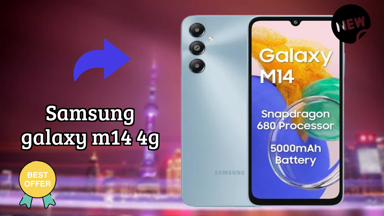 Samsung Galaxy M14 4G Display Size: 6.7 Inches (17.02 Cm) Screen Review