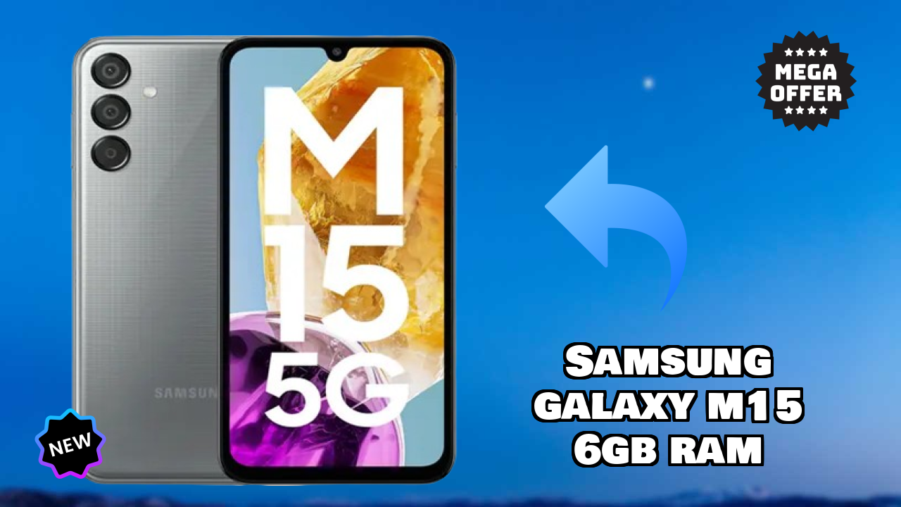 Samsung Galaxy M15 6GB RAM Review: 6 GB RAM Gaming Tested