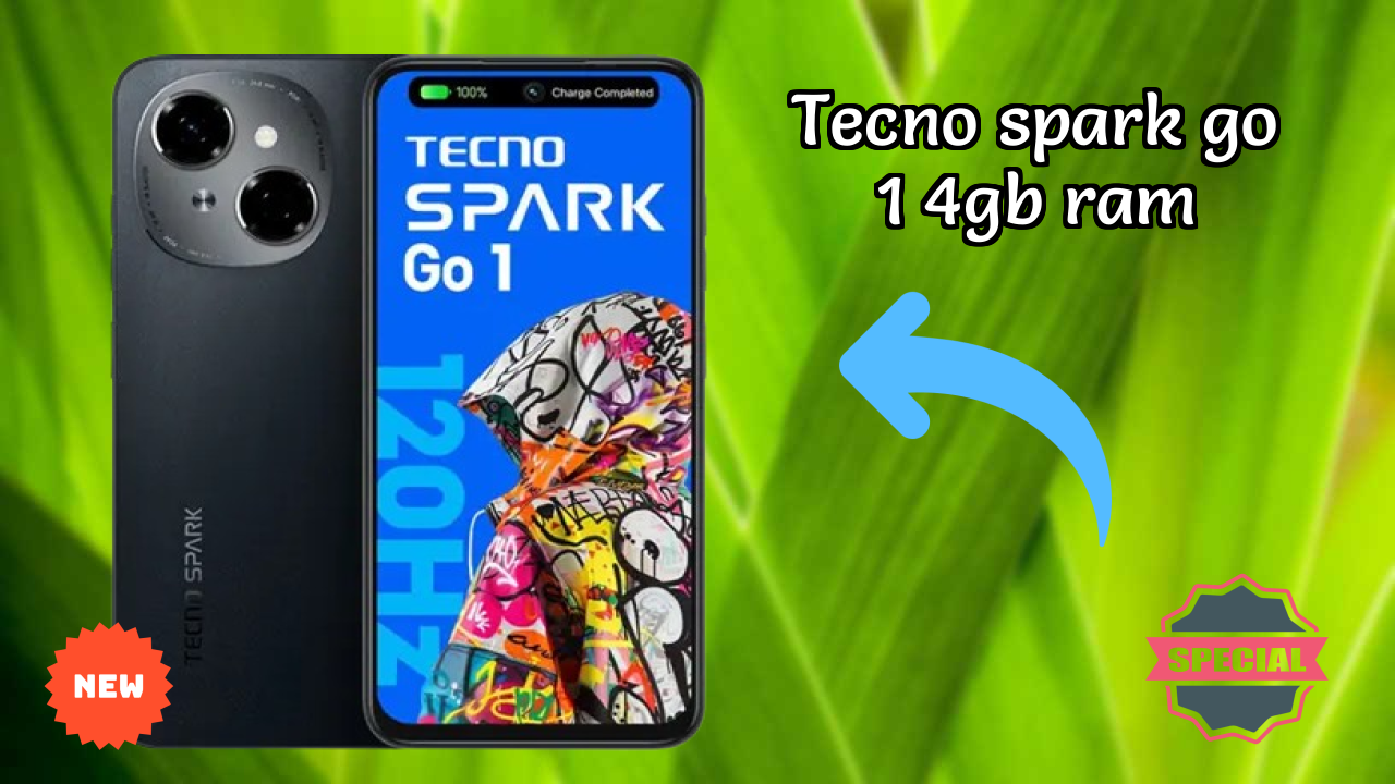 Tecno Spark Go 1 4GB RAM Performance: 4 GB RAM Multitasking