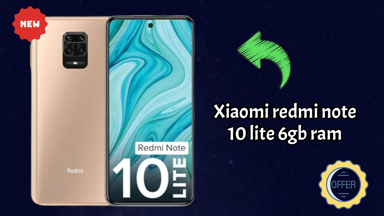 Xiaomi Redmi Note 10 Lite 6GB RAM Display Size: 6.67 Inches (16.94 Cm) Screen Review